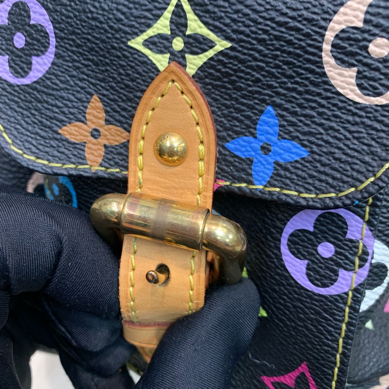 LV 黑三彩水桶 川上隆第一版 （XC115)-30