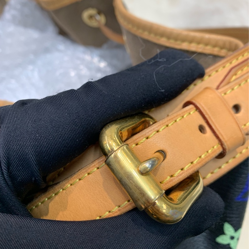 LV 黑三彩水桶 川上隆第一版 （XC115)-44