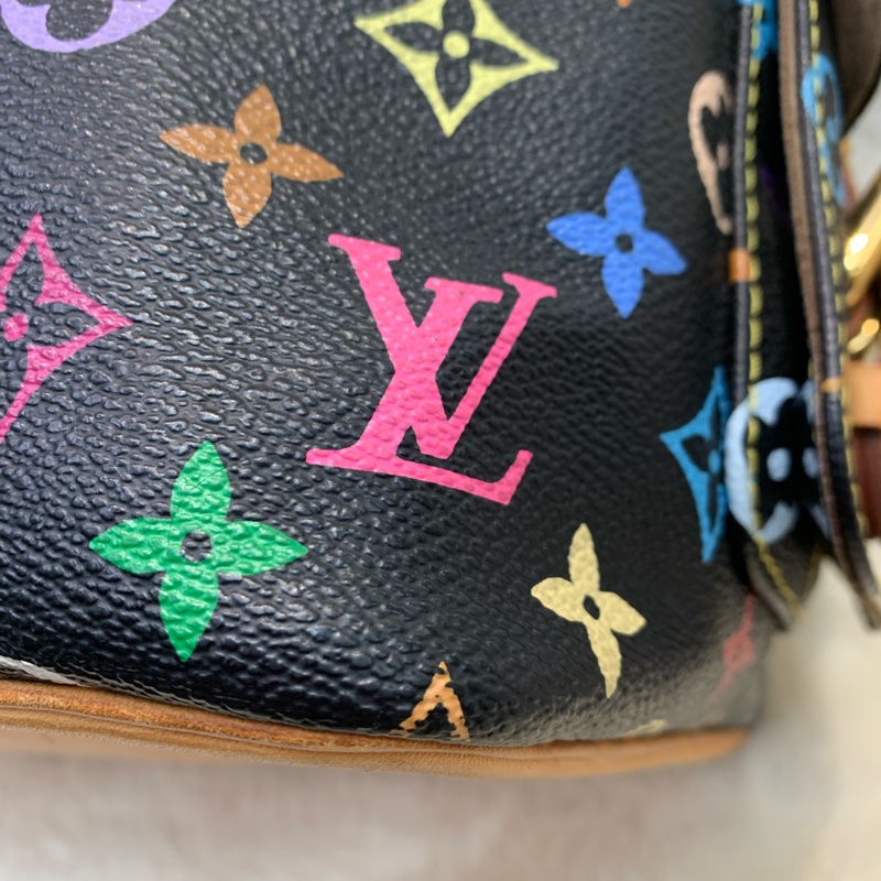 LV 黑三彩水桶 川上隆第一版 （XC115)-45