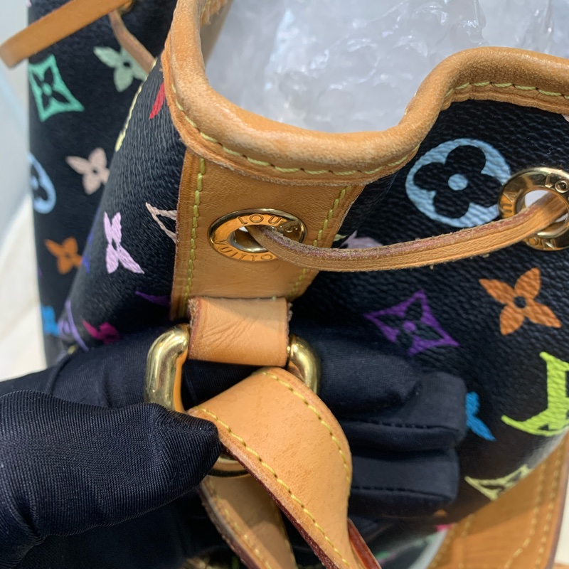 LV 黑三彩水桶 川上隆第一版 （XC115)-49