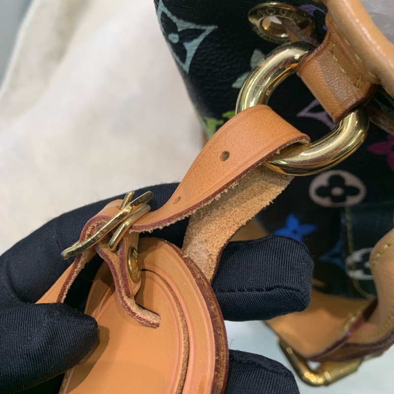 LV 黑三彩水桶 川上隆第一版 （XC115)-51