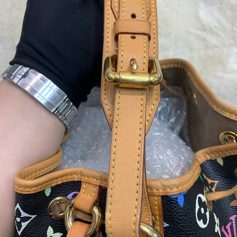 LV 黑三彩水桶 川上隆第一版 （XC115)-52