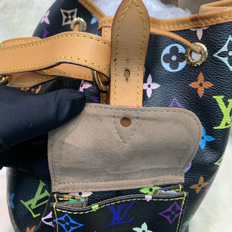 LV 黑三彩水桶 川上隆第一版 （XC115)-56