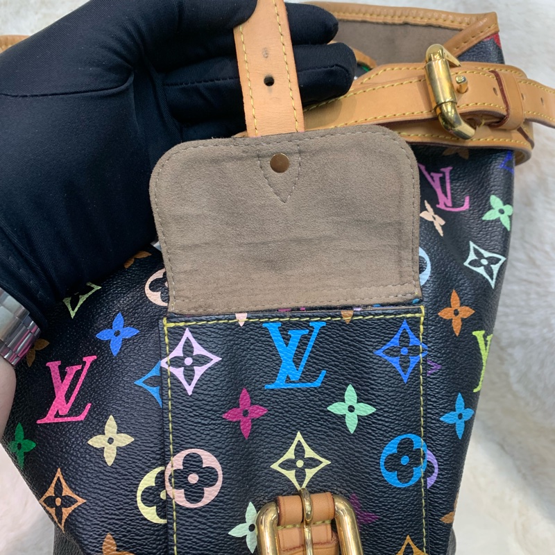 LV 黑三彩水桶 川上隆第一版 （XC115)-57