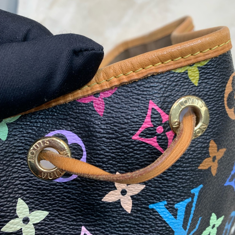 LV 黑三彩水桶 川上隆第一版 （XC115)-64