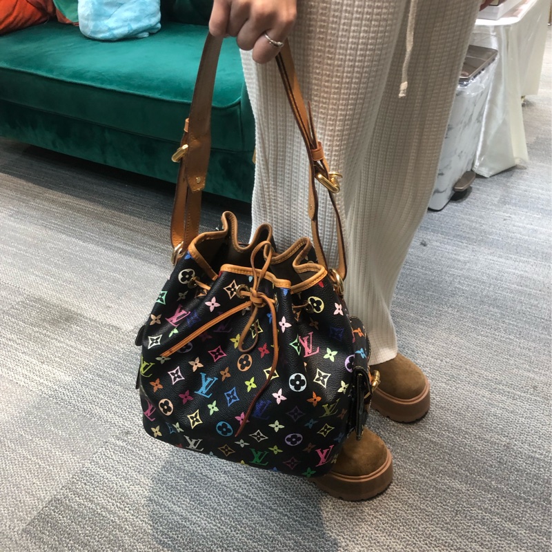 LV 黑三彩水桶 川上隆第一版 (XC115)-13