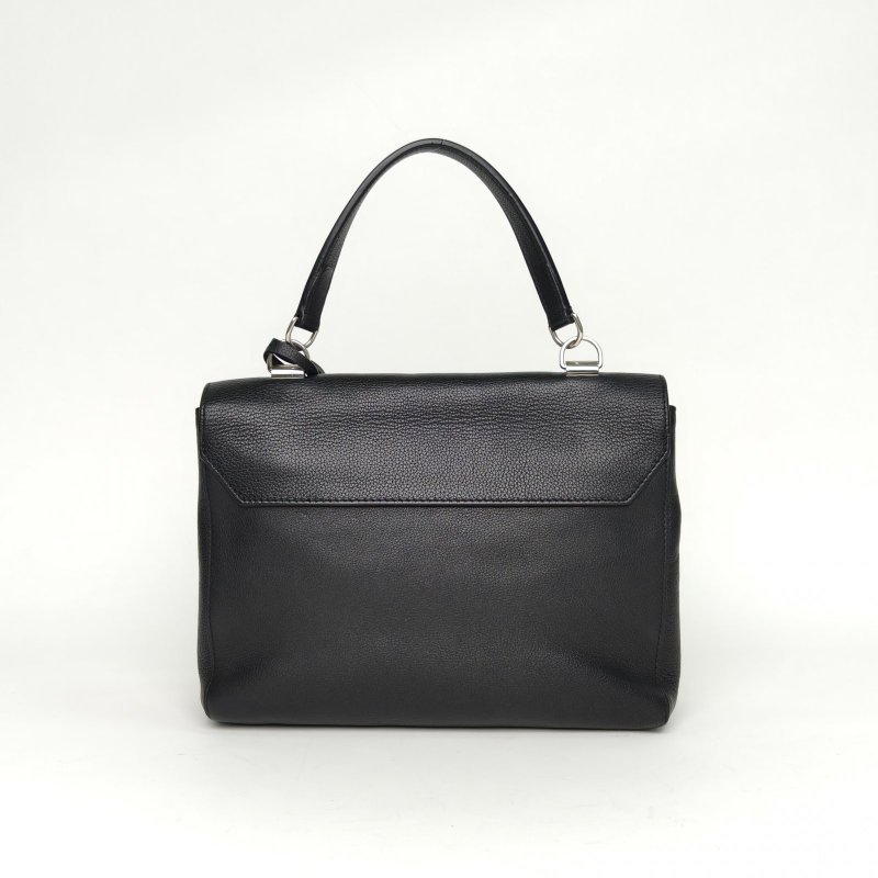 LOUIS VUITTON Lockme手提包28黑色牛皮2015肩背包-2