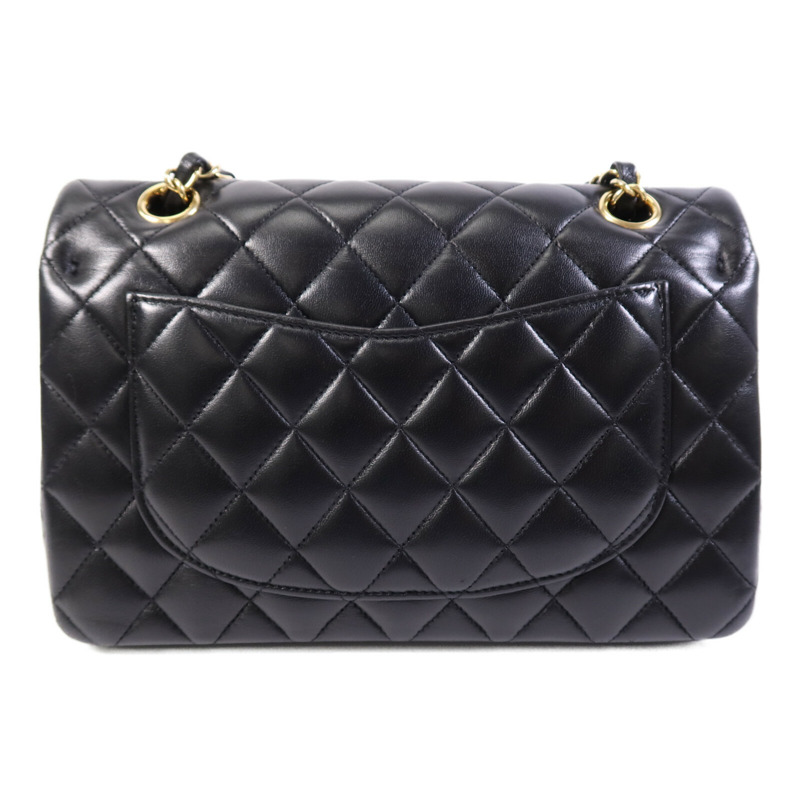 CHANEL 羊皮皮革Classic 23金扣鏈帶肩背袋-2