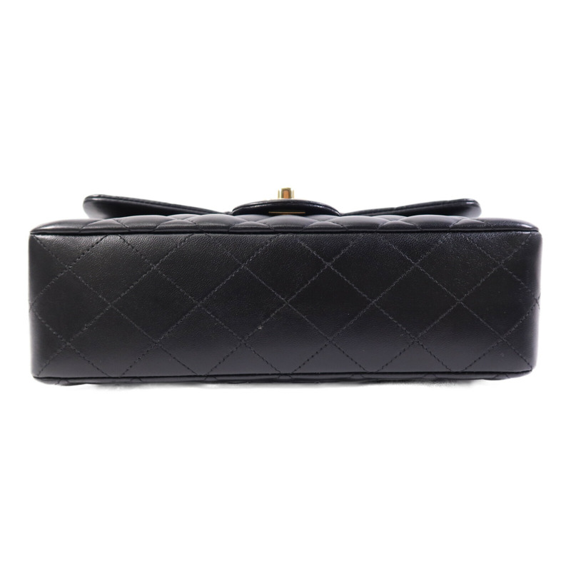 CHANEL 羊皮皮革Classic 23金扣鏈帶肩背袋-3