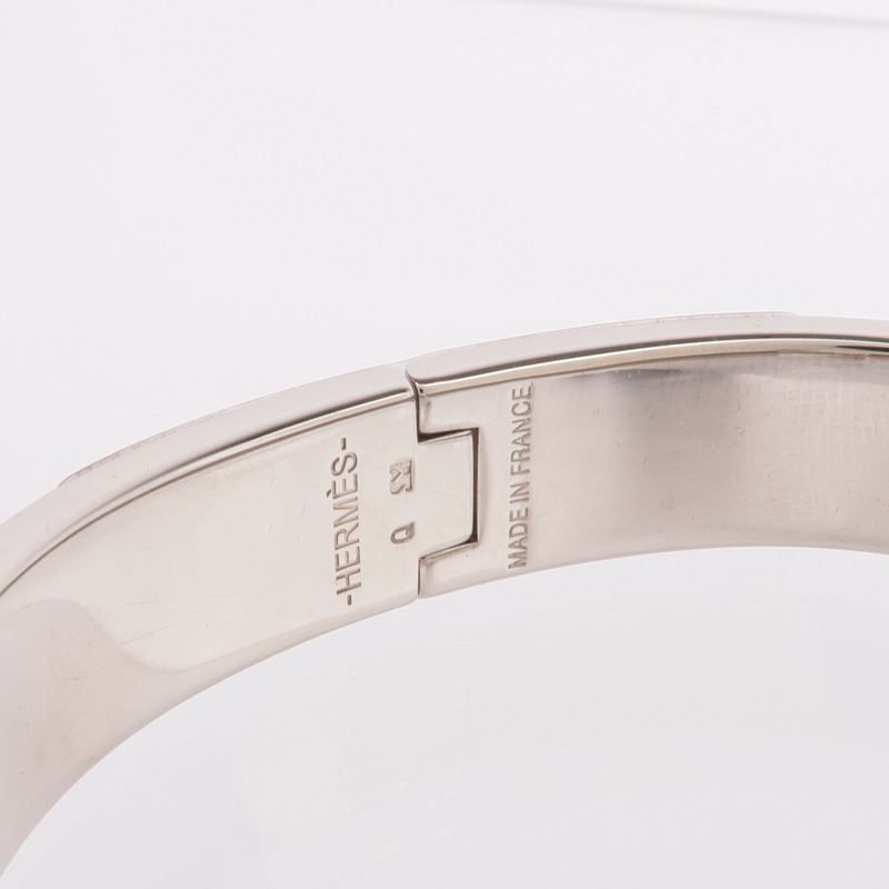 HERMES 金屬/琺瑯Clic H手鐲-7