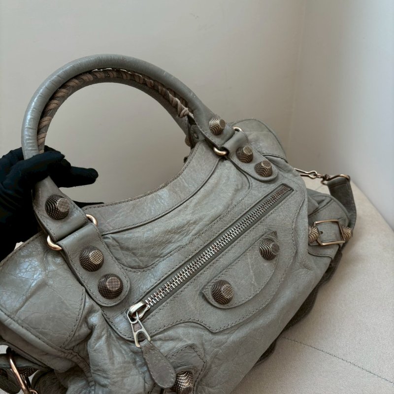 🏷Balenciaga 機車包/沙丘色-2