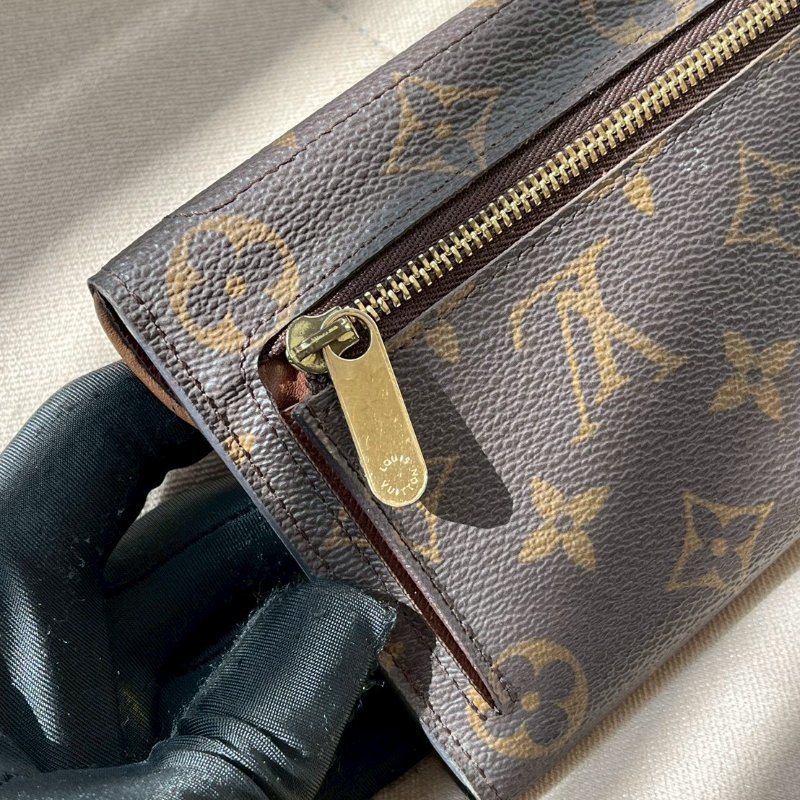 🏷Louis Vuitton 老花三折中夾-3