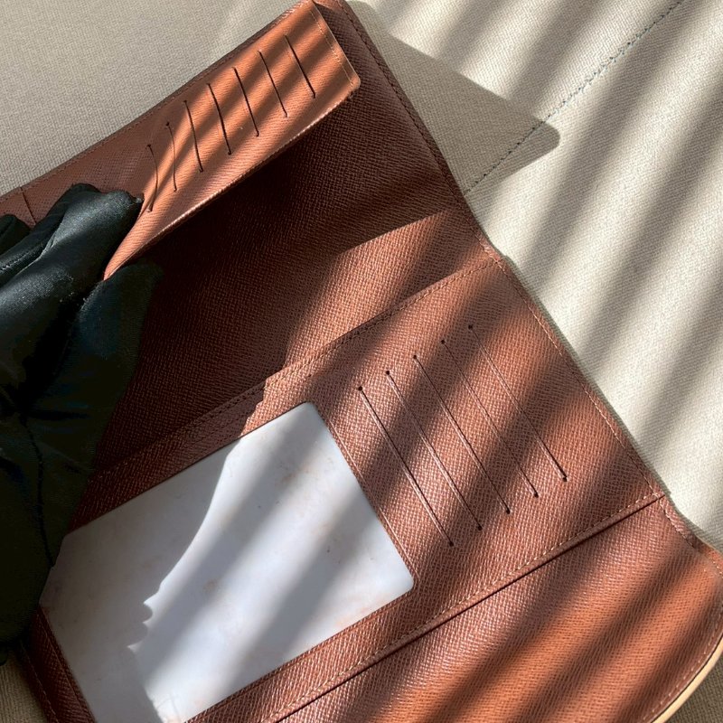 🏷Louis Vuitton 老花三折中夾-5