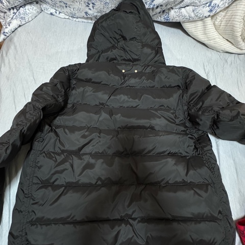 LV Damier Graphite 雙面連帽羽絨服 男/女可穿