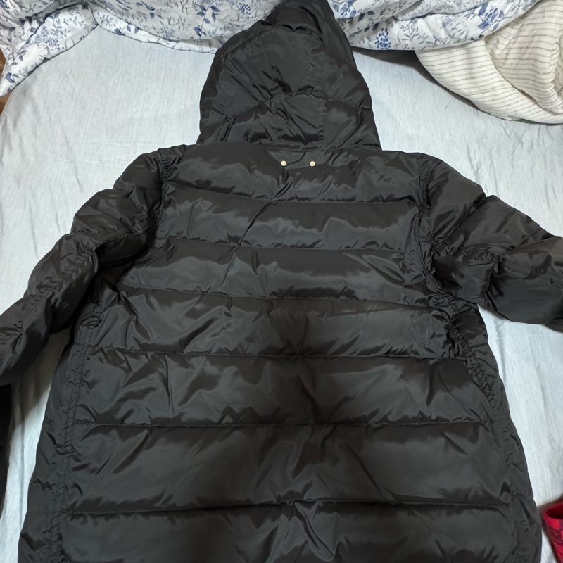 LV Damier Graphite 雙面連帽羽絨服 男/女可穿-0