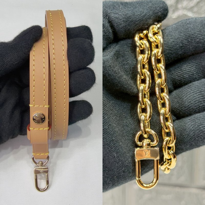 LV 全新Liv Pochette新款雙層麻將包-8