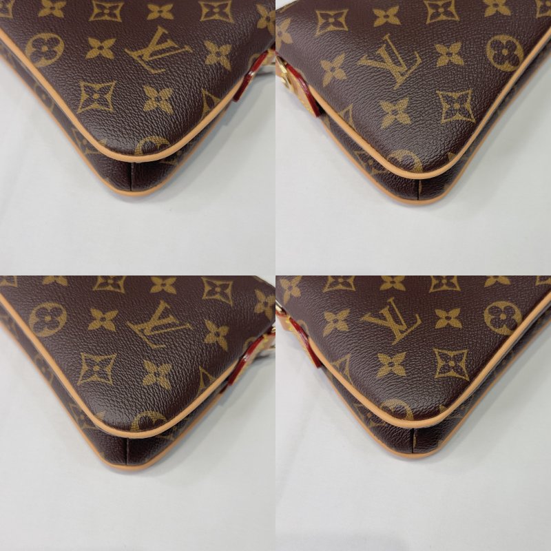 LV 全新Liv Pochette新款雙層麻將包-10