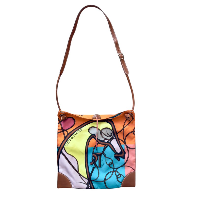 HERMES Silk City 多用途 斜背包-1