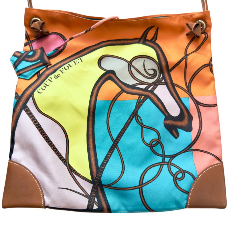 HERMES Silk City 多用途 斜背包-5