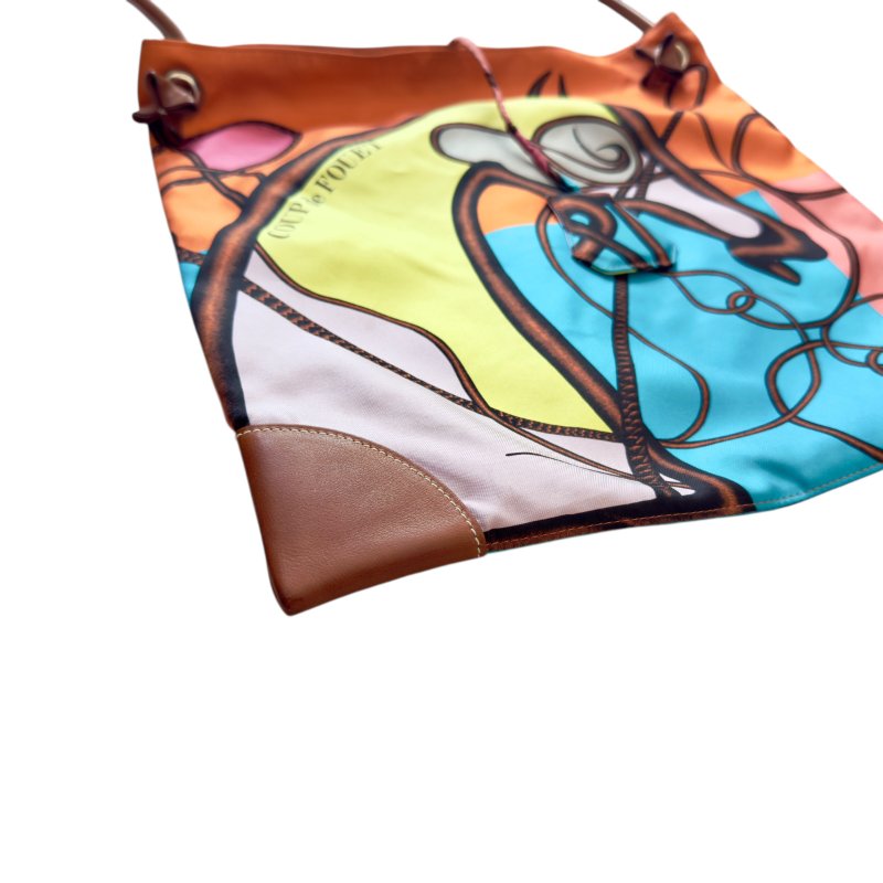 HERMES Silk City 多用途 斜背包-10