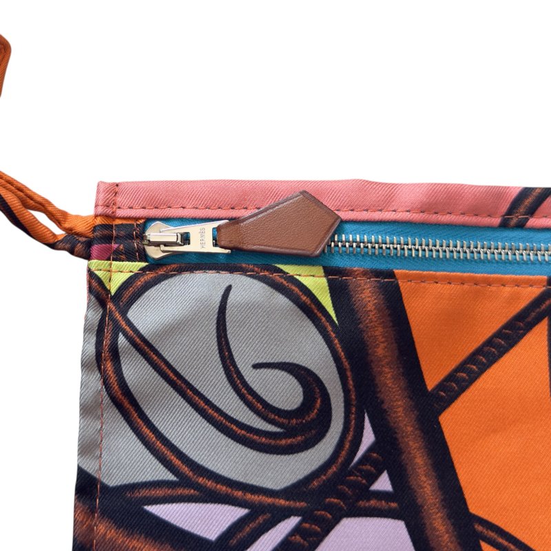 HERMES Silk City 多用途 斜背包-21