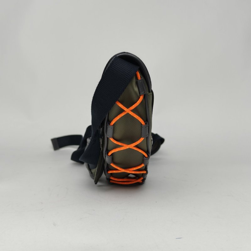 DIOR 拼色牛皮尼龍銀扣2021DIORXSacai聯名saddlesoft馬鞍包小號21/肩背包-1