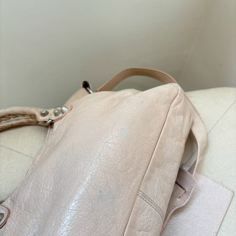 🏷Balenciaga 機車包/寶寶粉-12