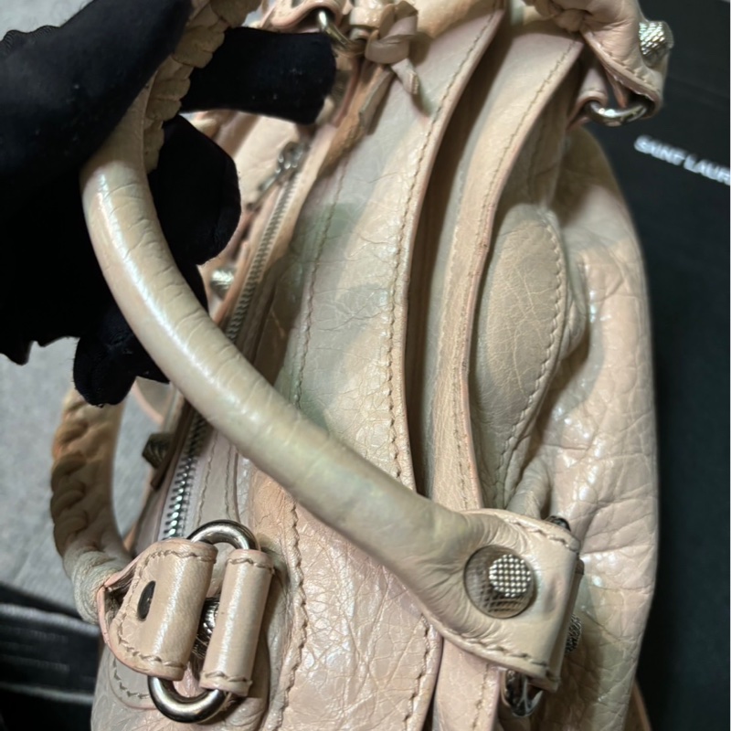 🏷Balenciaga 機車包/寶寶粉-25