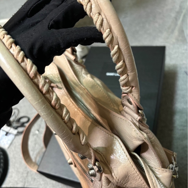 🏷Balenciaga 機車包/寶寶粉-31