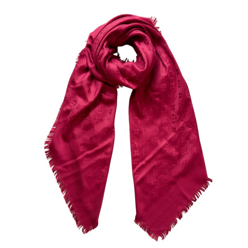LOUIS VUITTON 老花 圍巾-1