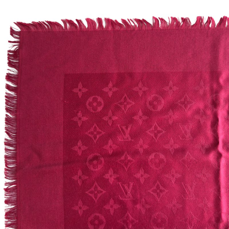 LOUIS VUITTON 老花 圍巾-6