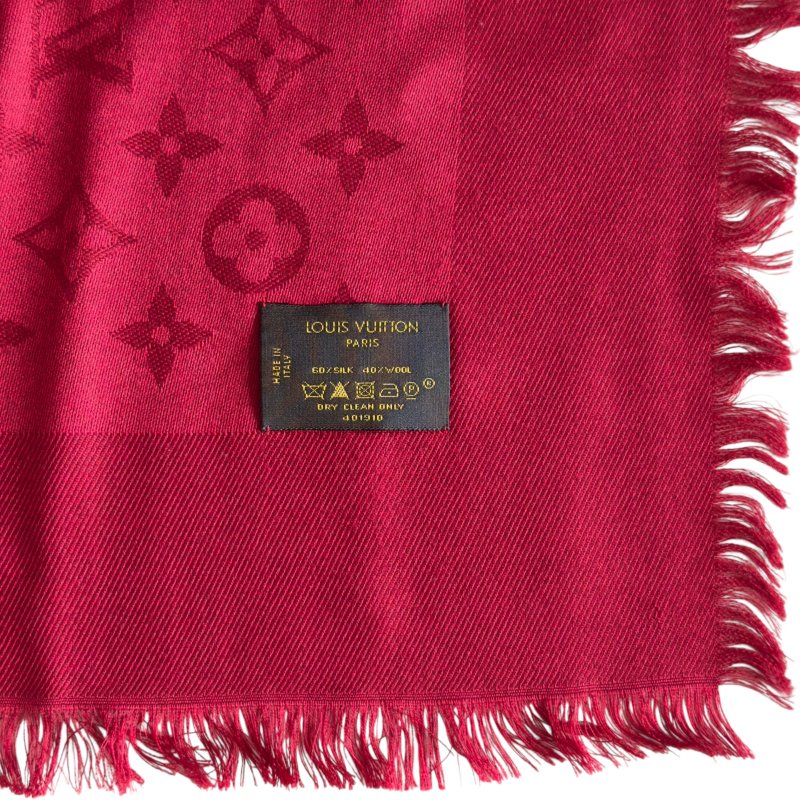 LOUIS VUITTON 老花 圍巾-8