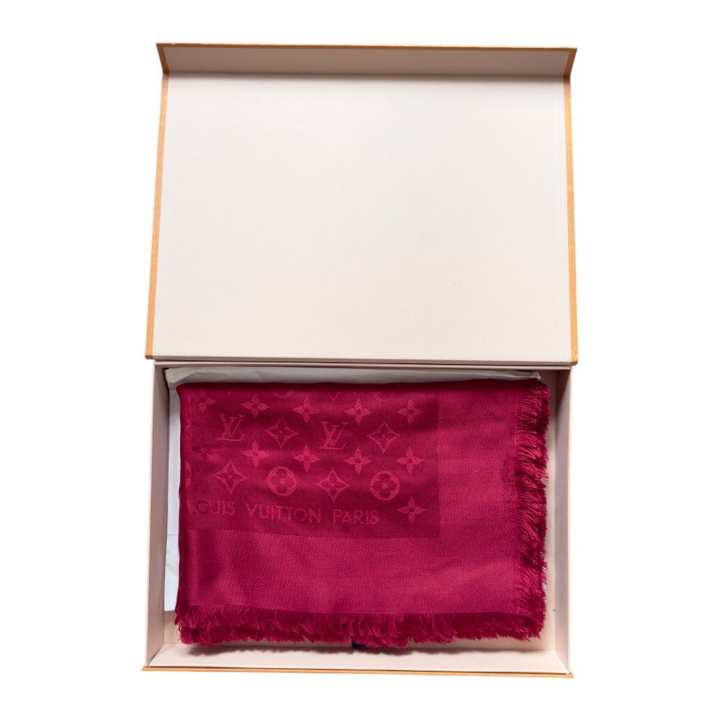 LOUIS VUITTON 老花 圍巾-9