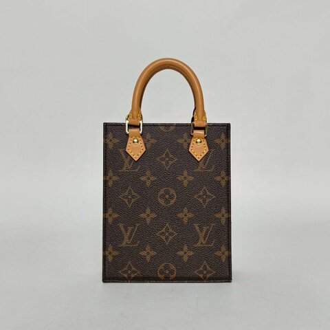 LOUIS VUITTON PETITSACPLAT琴譜包14老花PVC晶片肩背包