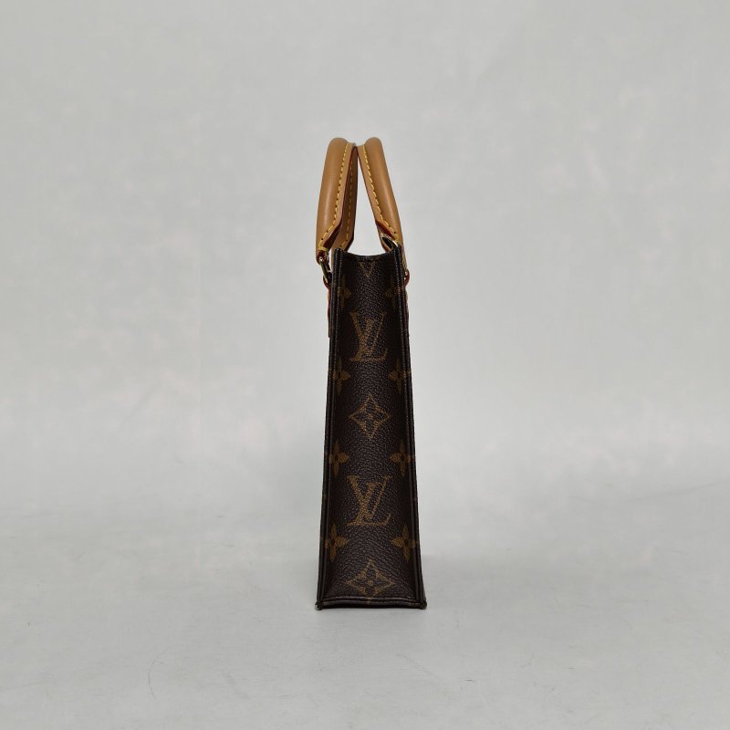 LOUIS VUITTON PETITSACPLAT琴譜包14老花PVC晶片肩背包-1