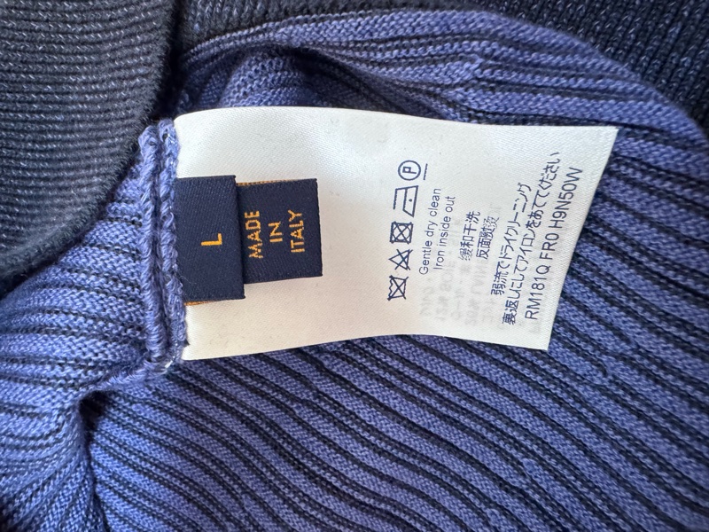 Louis Vuitton 長袖上衣 水波紋 針織衫-11