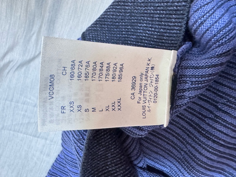 Louis Vuitton 長袖上衣 水波紋 針織衫-12