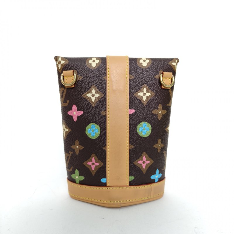 LOUIS VUITTON Tyler聯名款ENVELOPEPOUCH薯條包棕色PVC老花晶片肩背包-2