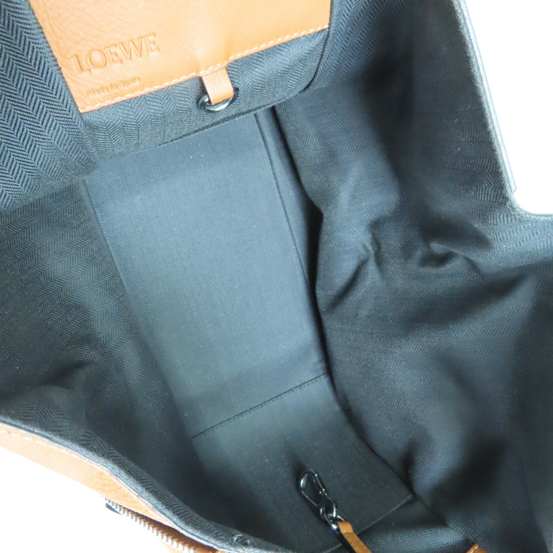 棕色 牛皮 Hammock 手提包 肩背包【LOEWE 羅威】 387.30.S35-5