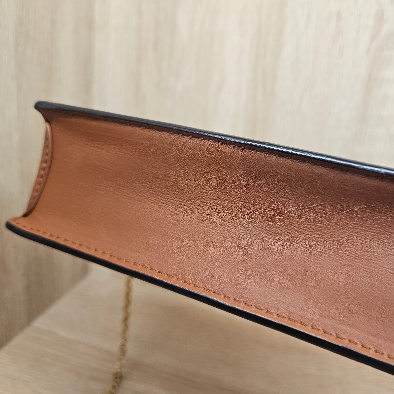 [銷量排名😆超甜價] LV 雙色老花Dauphine金釦斜背Woc-8