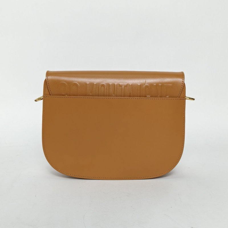 DIOR DiorBobby中號22焦糖色牛皮金扣2021肩背包-2