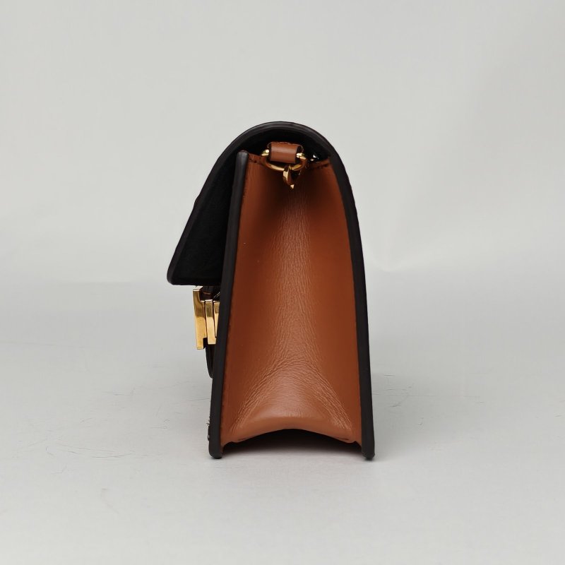 LOUIS VUITTON Dauphine達芙妮WOC拼拼色牛皮/PVC晶片WOC肩背包-1
