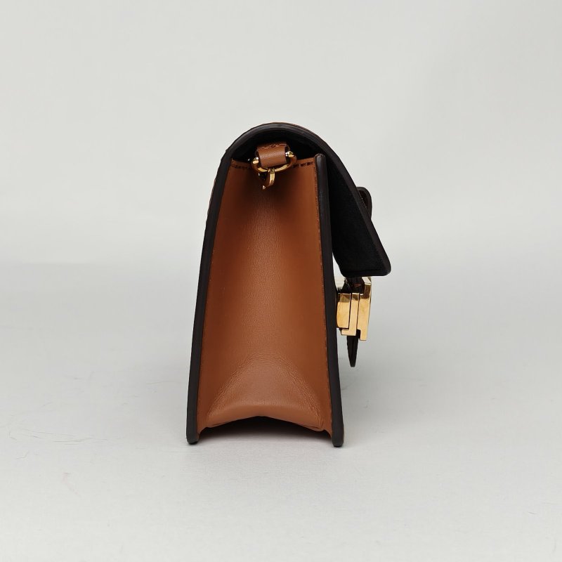 LOUIS VUITTON Dauphine達芙妮WOC拼拼色牛皮/PVC晶片WOC肩背包-3