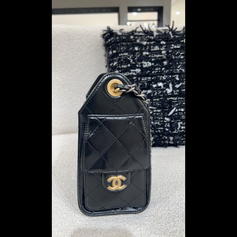 Chanel 26C mini 25bag  油蠟牛皮雙色鏈現貨下單區-5