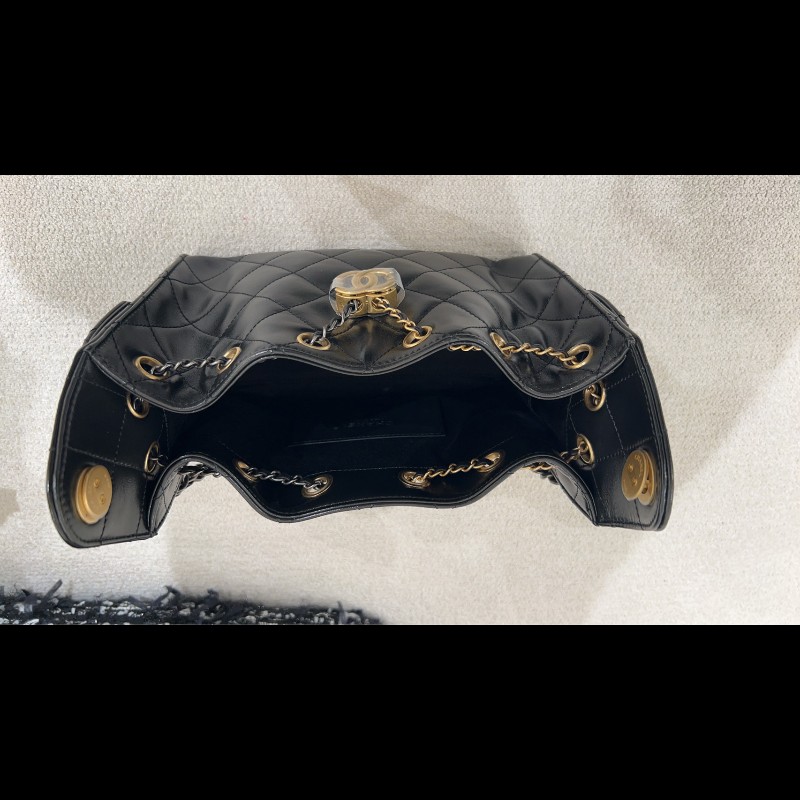 Chanel 26C mini 25bag  油蠟牛皮雙色鏈現貨下單區-7