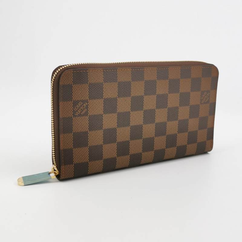Louis Vuitton (LV) Zippy棋盤格環繞式拉鏈錢包-2