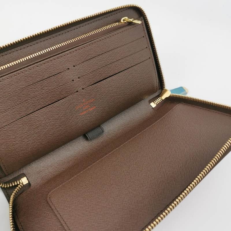 Louis Vuitton (LV) Zippy棋盤格環繞式拉鏈錢包-5