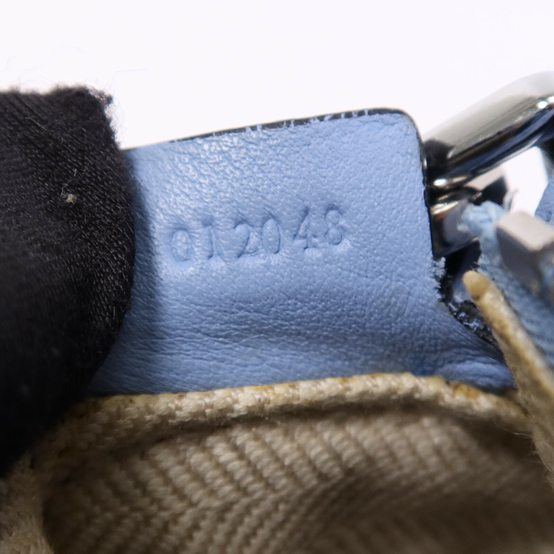 LOEWE 羊皮皮革Nano Puzzle銀扣鏈帶手挽肩背兩用袋-6