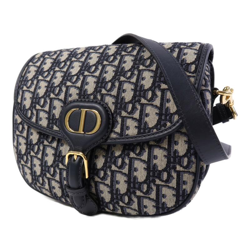Dior 帆布Bobby Medium金扣肩背袋-1