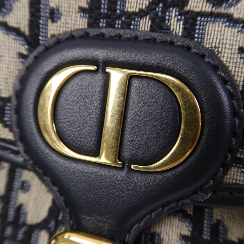Dior 帆布Bobby Medium金扣肩背袋-7